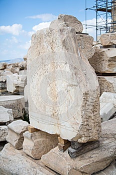 An Ancient Stone on a Hilltop photo