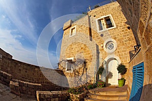The ancient stone house in Old Yaffo photo