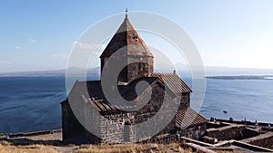 Sevanavank monastery on Lake Sevan, Armenia