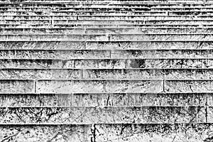 Ancient stone staircase in Rome abstract architecture texture background. Architecture pattern
