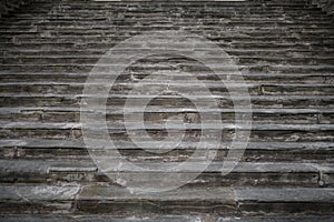 Ancient stone stairs in an old medieval town