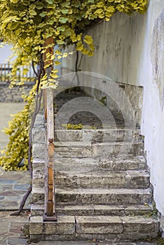 Ancient stone stairs