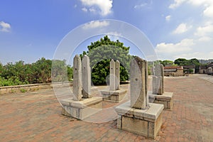 Ancient stone tablets in zhaojiabao village, adobe rgb