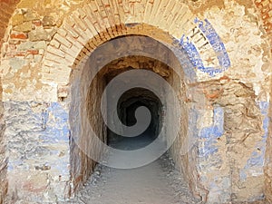 Ancient stone tunnel