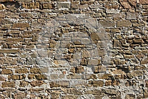 Ancient Stone Wall Background