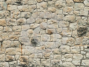 Ancient stone wall. Natural Stone Wall Texture