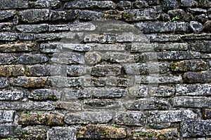Ancient stone wall texture