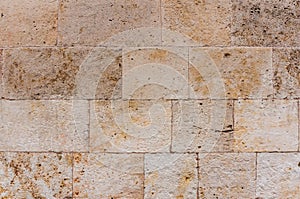 Ancient stone wall texture