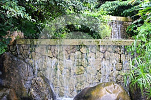 Ancient Stone Waterfall