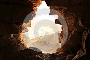 Ancient stone window