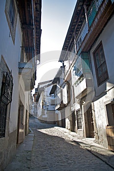 Ancient street at candelario