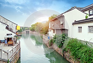 Ancient Street District, Pingjiang Road, Suzhou, China