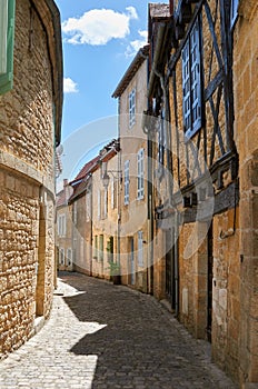 An ancient street in Montignac