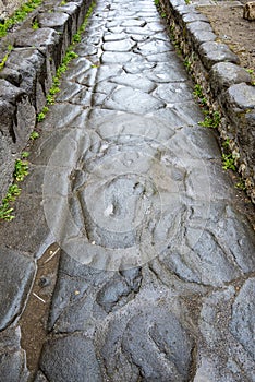 Ancient Street with Ruts