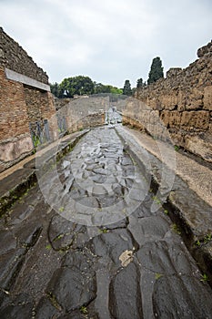 Ancient Street with Ruts