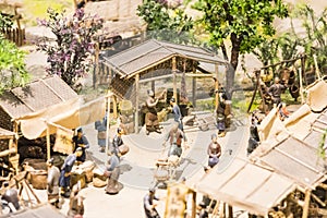 The ancient streets model