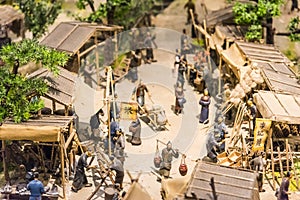 The ancient streets model