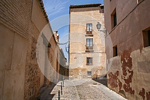 The ancient streets of Toledo.