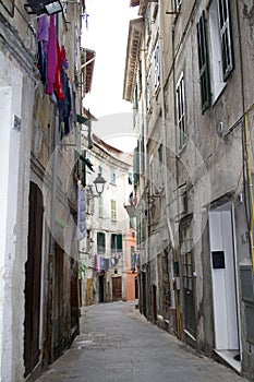 Ancient streets of ventimiglia