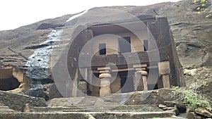 Ancient structure at sanjay gandhi national park mumbai