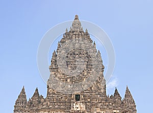Ancient stupa in Prambanan temple