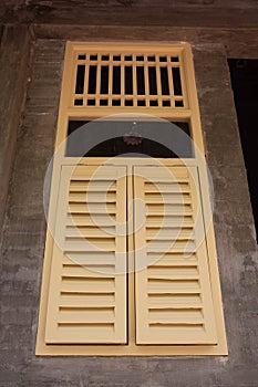 ancient style of casement window
