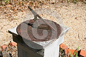 Ancient sun dial