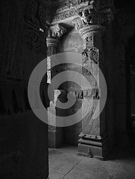 Ancient sun temple of modhera gujrat india. photo