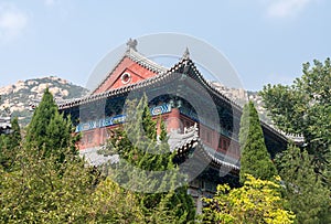 Ancient Taoist temple at Laoshan near Qingdao