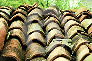 Ancient Tatar tiles