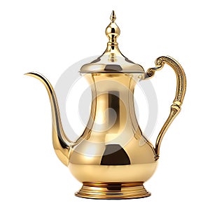 Ancient Tea Pot on Transparent Background - Ai Generated