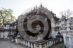 Ancient teak monastery of Shwenandaw Kyaung