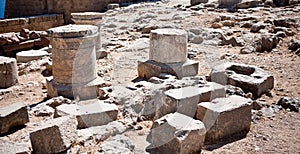 Ancient temple of Apollo at Lindos