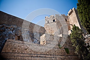 Ancient temple of Apollo at Lindos