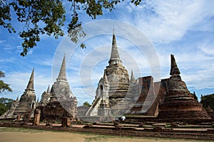 Ancient Temple In Ayutthaya