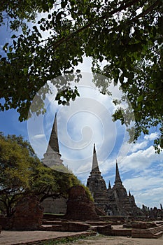 Ancient Temple In Ayutthaya