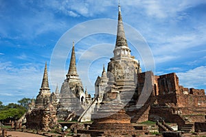 Ancient Temple In Ayutthaya