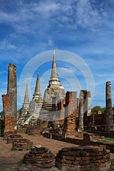 Ancient Temple In Ayutthaya