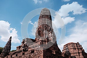 Ancient Temple in Ayutthaya, Thailand