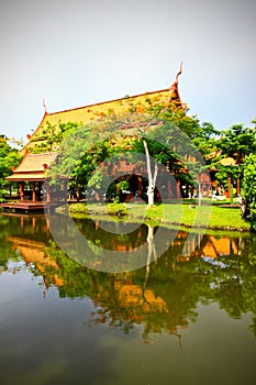 Ancient temple,bangkok thailand