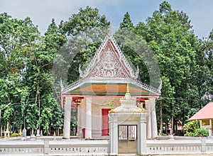The ancient temple in buddism.
