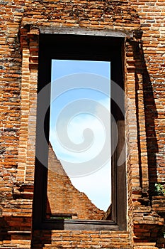 Ancient temple Door