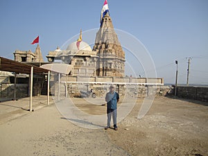 That is the ancient temple in Gujrat in India