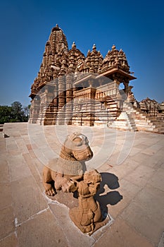 Ancient temple at Khajuraho