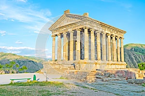 The ancient temple in Kotayk Province