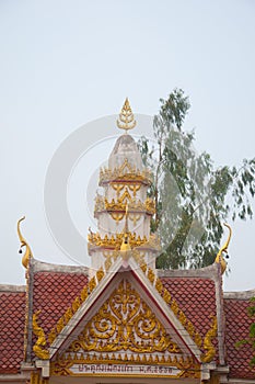 Ancient temple and pagoda in Thailad
