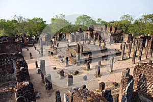 Ancient temple in Polonnaruwa