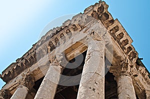 Ancient temple in Pula