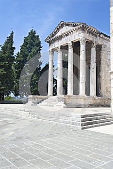 Ancient temple in Pula