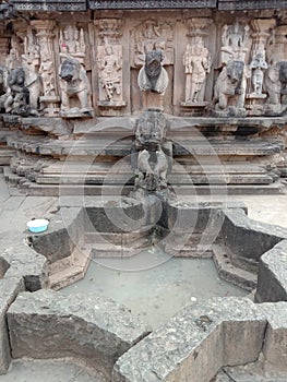 Ancient temple sculpture from India